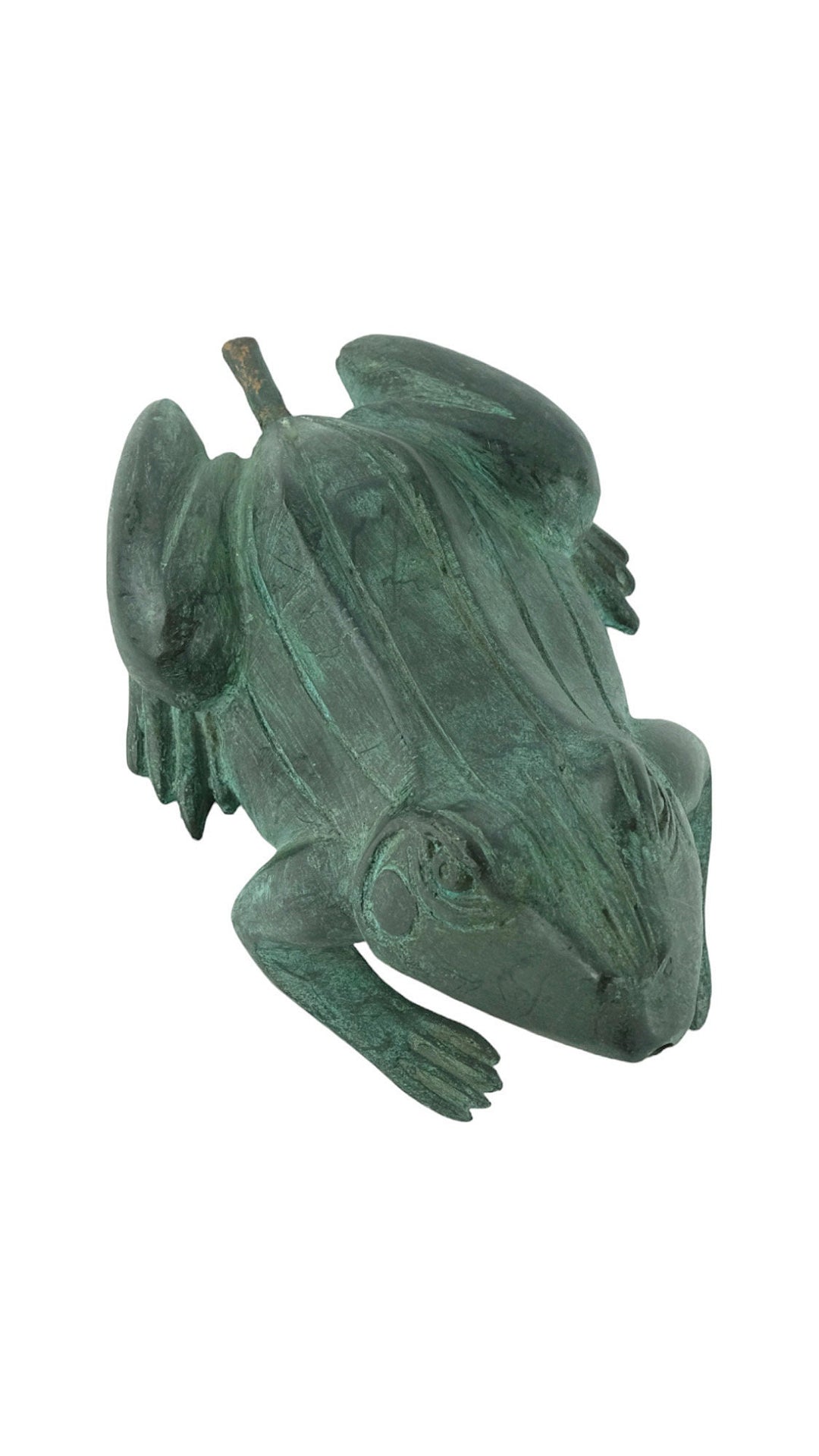 Bronze Frog Fountain Outdoor Frog Statue Animal Art Figurine Garden Sculpture Frog Lovers Gift Garden Decoration Frog Art Decoration