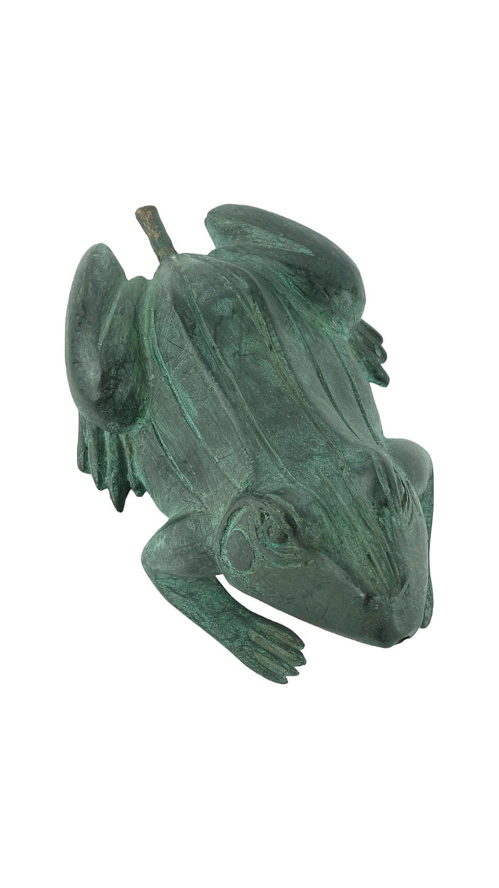Bronze Frog Fountain Outdoor Frog Statue Animal Art Figurine Garden Sculpture Frog Lovers Gift Garden Decoration Frog Art Decoration