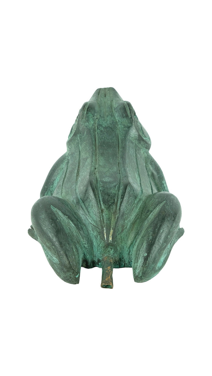 Bronze Frog Fountain Outdoor Frog Statue Animal Art Figurine Garden Sculpture Frog Lovers Gift Garden Decoration Frog Art Decoration