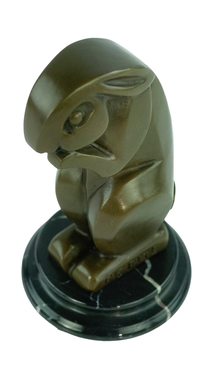 Bronze Rabbit Sculpture in Art Deco Style Animal Art Figurine Bronze Rabbit Statue Art Deco Bronze Sculpture Hunting Decoration Rabbit Art