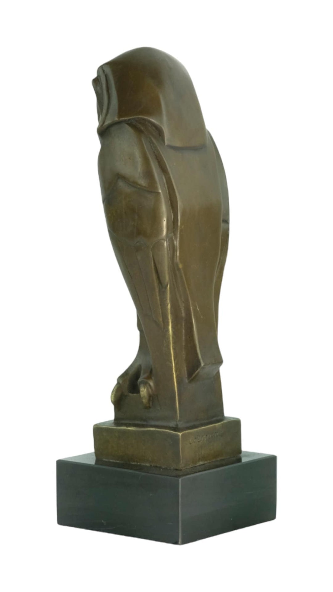 Bronze Owl Sculpture in Art Deco Style Inspired by Johan Coenraad Altorf Bronze Art Statue Animal Sculpture Owl Lovers Gift Owl Decoration