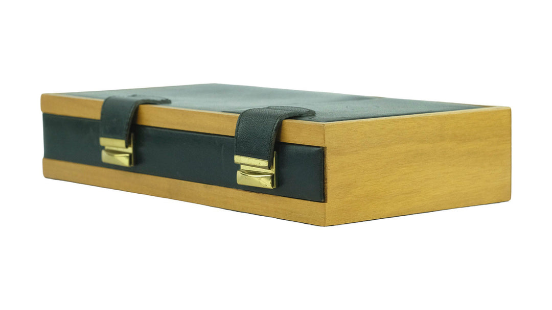 Solingen Travel Case with Travel Clock and Manicure Set Plus Jewellery Box Vintage Travel Case Solingen Germany Female Beauty Case Luxurious