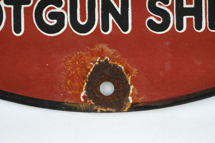 Metal with Enamel Sign of Winchester Shotgun Shells Hunting Decoration Enamel Sign Donald Duck Collectable Hunting Lovers Gift Mancave Deco