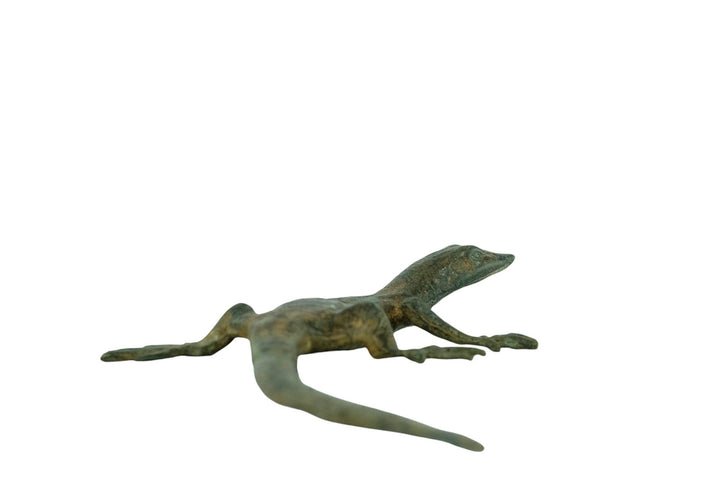 Bronze Lizard Sculpture by the Pierre Chenet Foundry Bronze Lizard Statue Animal Art Figurine Vintage Sculpture Reptile Sculpture Lizard Art