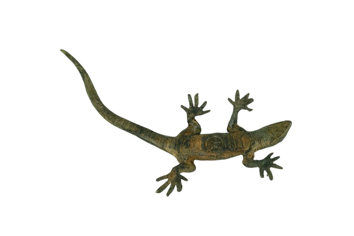 Bronze Lizard Sculpture by the Pierre Chenet Foundry Bronze Lizard Statue Animal Art Figurine Vintage Sculpture Reptile Sculpture Lizard Art