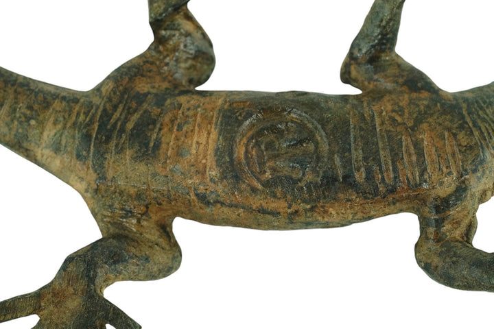 Bronze Lizard Sculpture by the Pierre Chenet Foundry Bronze Lizard Statue Animal Art Figurine Vintage Sculpture Reptile Sculpture Lizard Art
