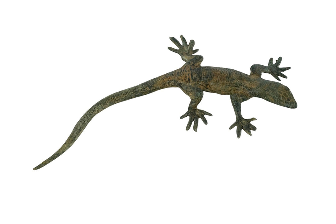 Bronze Lizard Sculpture by the Pierre Chenet Foundry Bronze Lizard Statue Animal Art Figurine Vintage Sculpture Reptile Sculpture Lizard Art