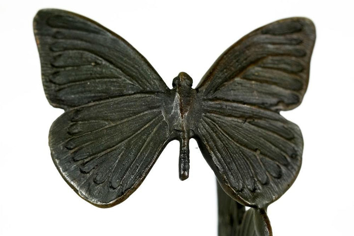 Bronze Sculpture of Hand Releasing Butterflies Modern Art Statue Bronze Freedom Sculpture Butterfly Figurine Contemporary Art Statue Animal