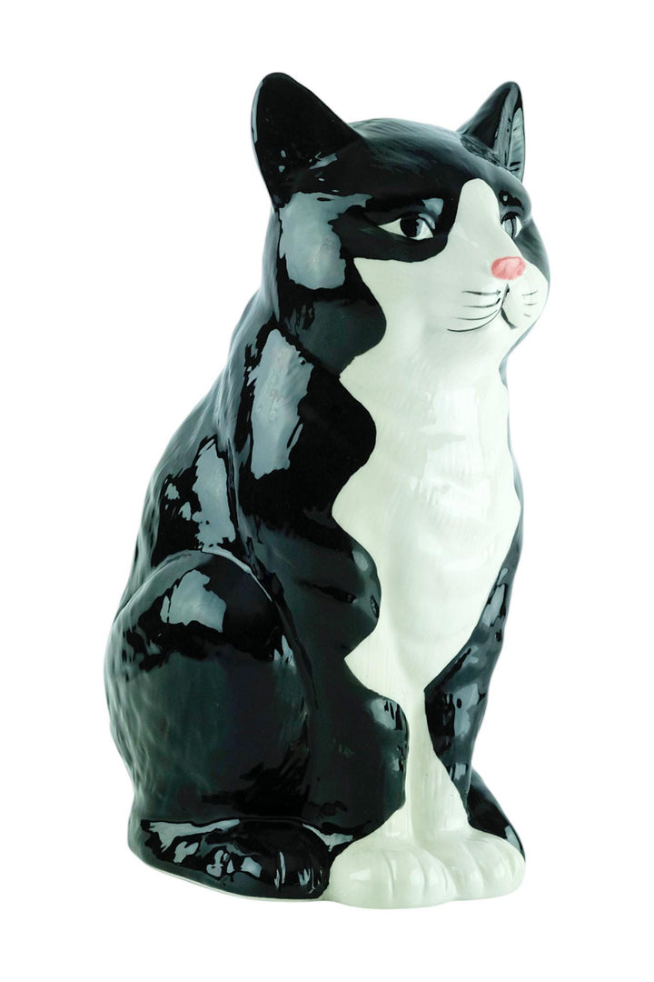 Porcelain Sculpture of a Sitting Cat Animal Art Statue Cat Lovers Gift Porcelain Cat Sculpture Cat Decoration Royal Porcelain Sculpture