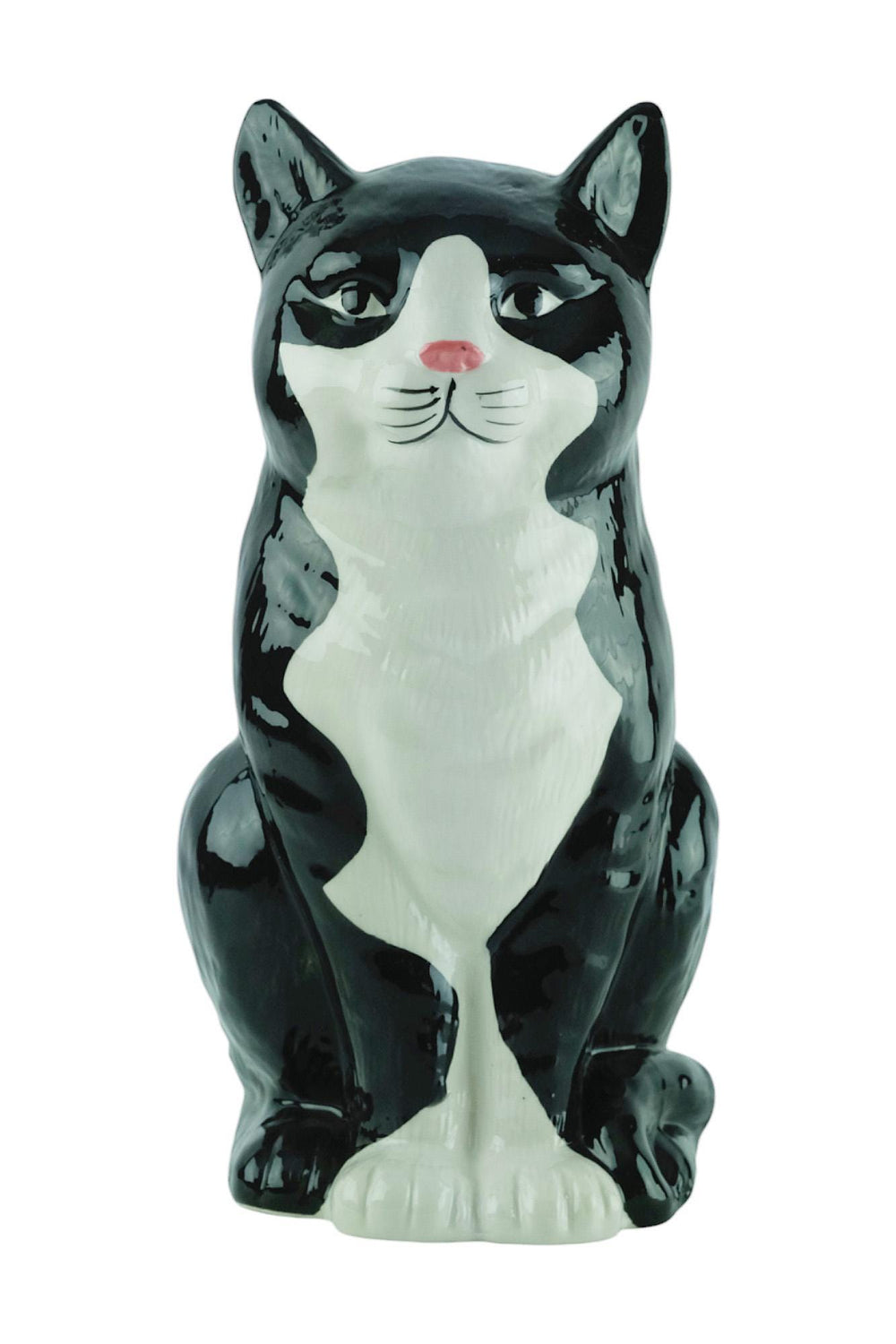 Porcelain Sculpture of a Sitting Cat Animal Art Statue Cat Lovers Gift Porcelain Cat Sculpture Cat Decoration Royal Porcelain Sculpture