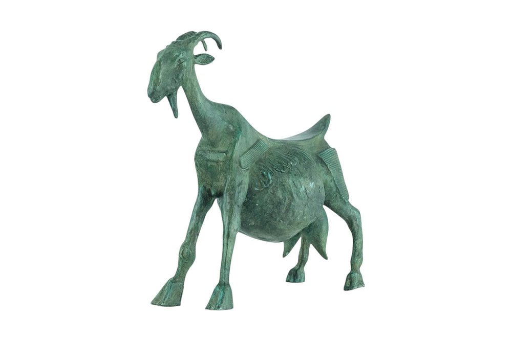 Bronze Sculpture of a Goat Inspired by Picasso Animal Art Statue Picasso Lovers Gift Contemporary Art Sculpture Pablo Picasso Goat La Chevre