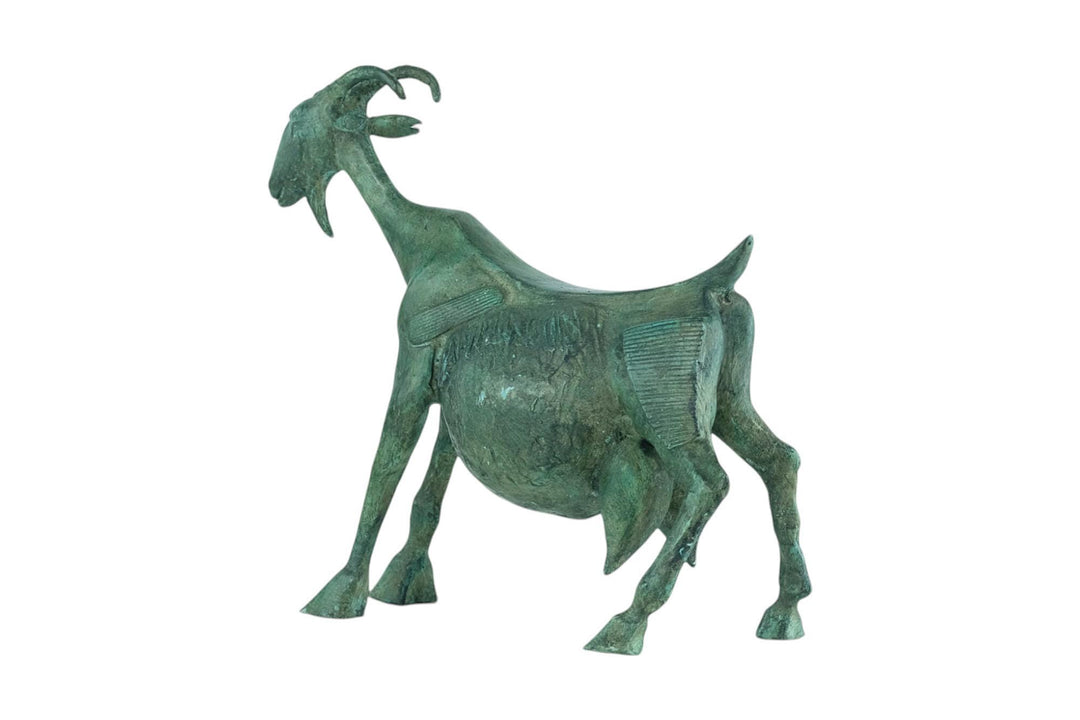 Bronze Sculpture of a Goat Inspired by Picasso Animal Art Statue Picasso Lovers Gift Contemporary Art Sculpture Pablo Picasso Goat La Chevre