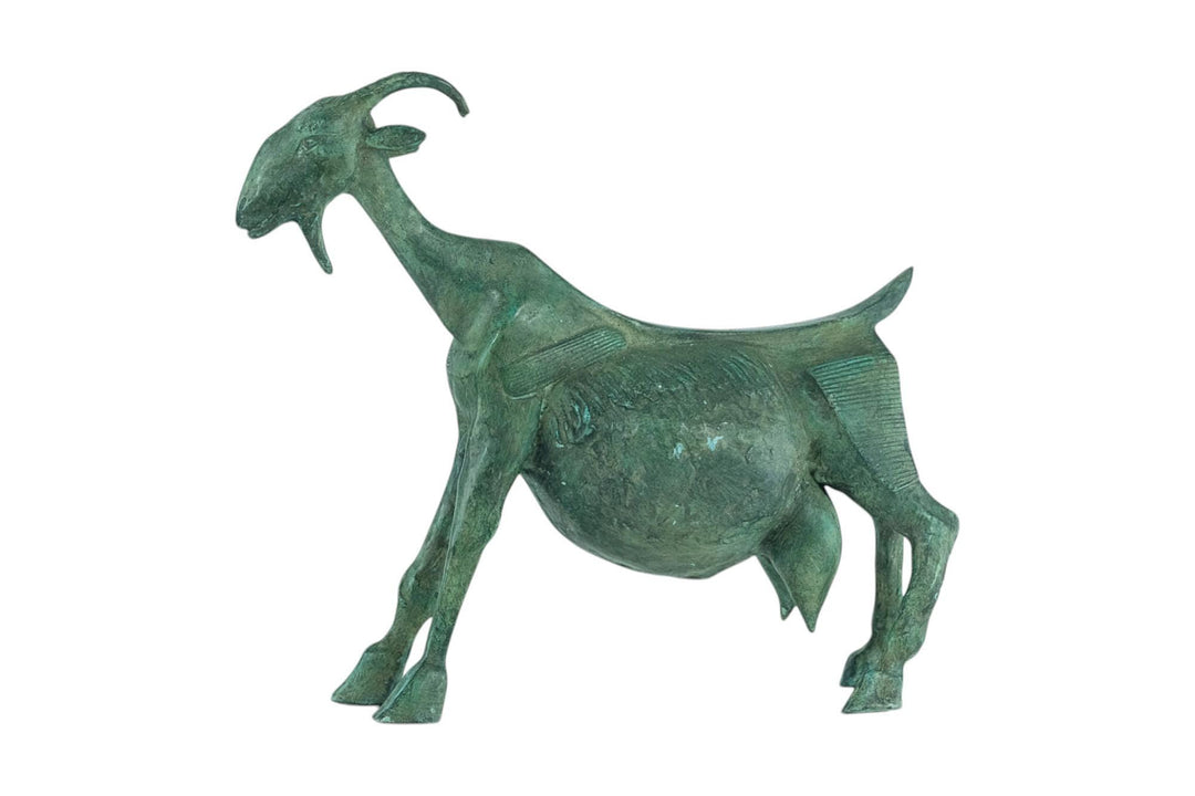 Bronze Sculpture of a Goat Inspired by Picasso Animal Art Statue Picasso Lovers Gift Contemporary Art Sculpture Pablo Picasso Goat La Chevre