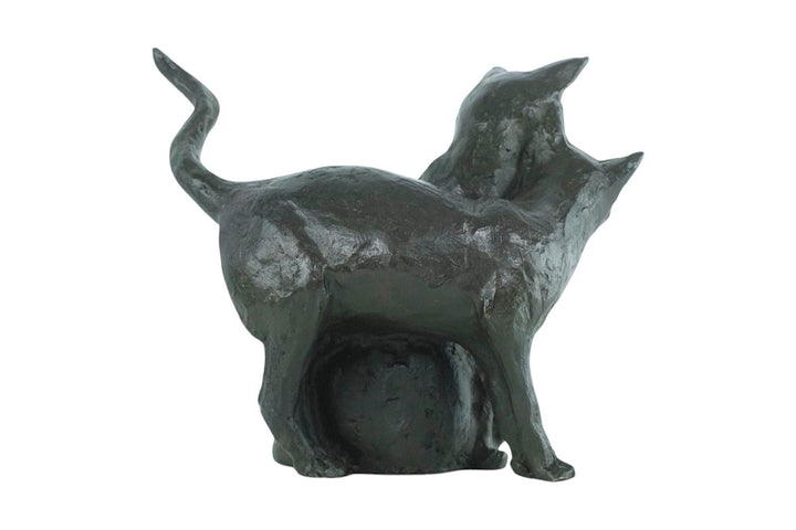 Bronze Sculpture of Two Cuddling Cats Animal Art Statue Bronze Cat Sculpture Cat Lovers Gift Cat Decoration Cat Gift Bronze Animal Sculpture