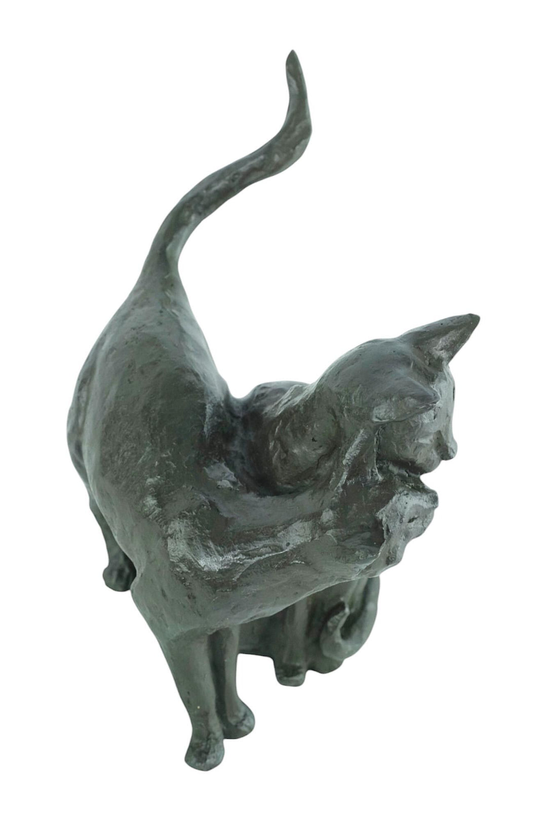 Bronze Sculpture of Two Cuddling Cats Animal Art Statue Bronze Cat Sculpture Cat Lovers Gift Cat Decoration Cat Gift Bronze Animal Sculpture