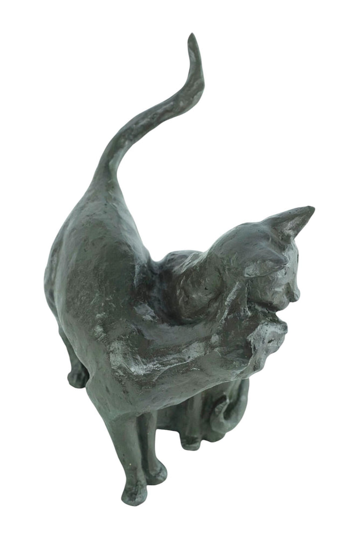Bronze Sculpture of Two Cuddling Cats Animal Art Statue Bronze Cat Sculpture Cat Lovers Gift Cat Decoration Cat Gift Bronze Animal Sculpture
