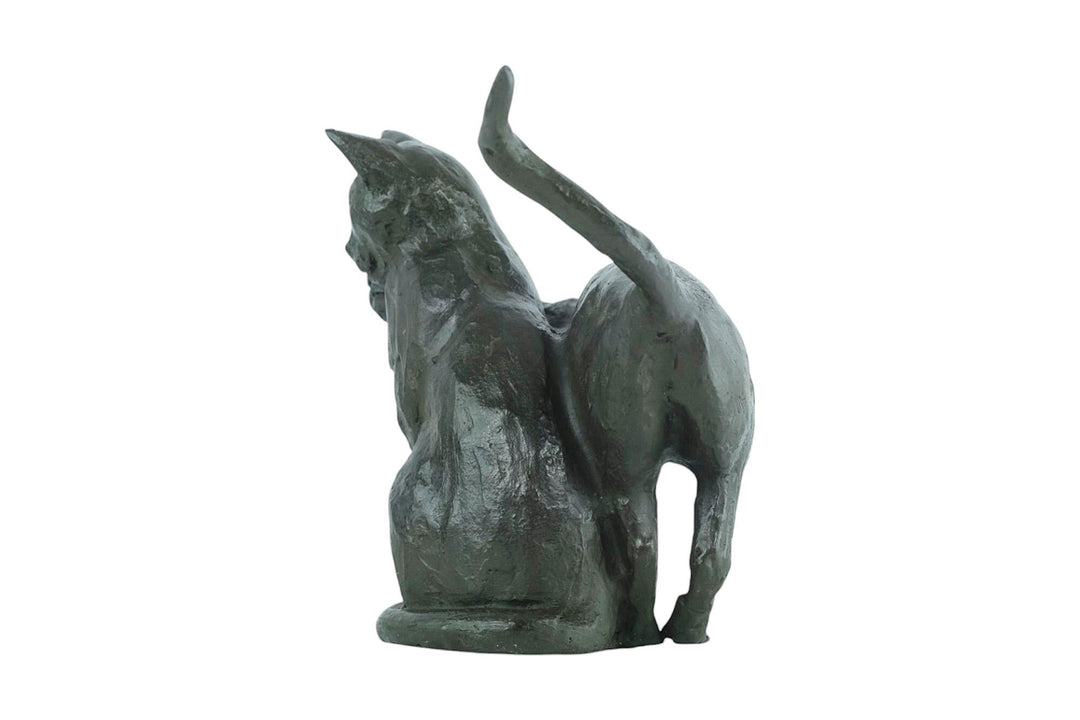 Bronze Sculpture of Two Cuddling Cats Animal Art Statue Bronze Cat Sculpture Cat Lovers Gift Cat Decoration Cat Gift Bronze Animal Sculpture