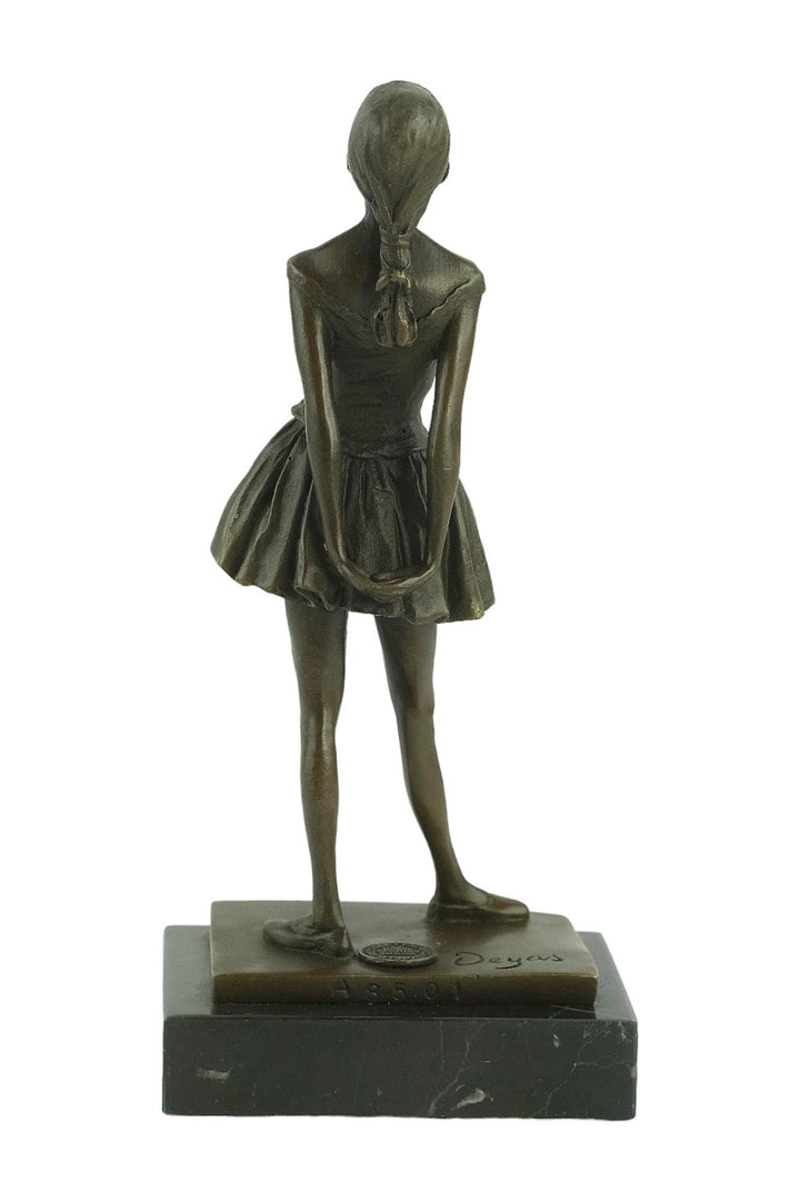Bronze Sculpture of a Ballerina Inspired by Degas Bronze Art Statue Dancer Aged Fourteen Degas Contemporary Art Ballerina Gift Bronze Dancer