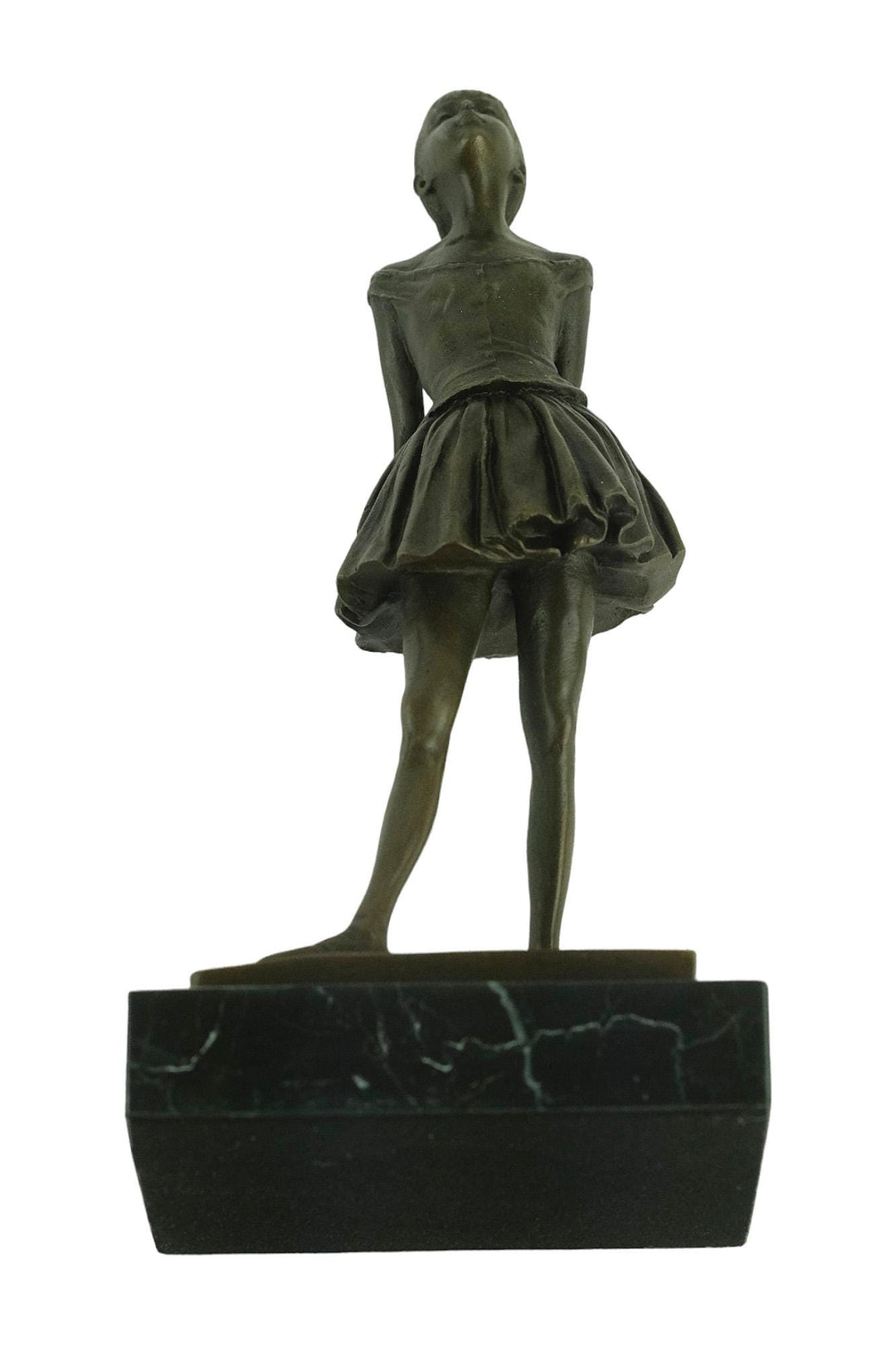 Bronze Sculpture of a Ballerina Inspired by Degas Bronze Art Statue Dancer Aged Fourteen Degas Contemporary Art Ballerina Gift Bronze Dancer