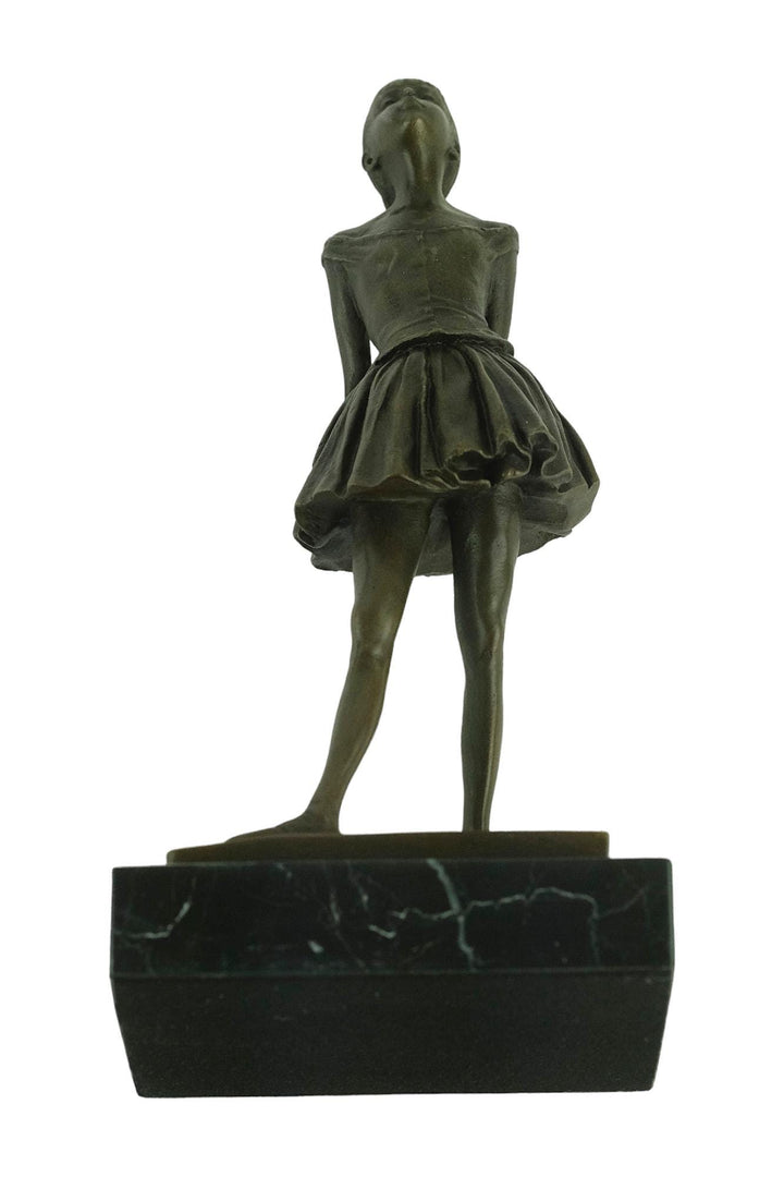 Bronze Sculpture of a Ballerina Inspired by Degas Bronze Art Statue Dancer Aged Fourteen Degas Contemporary Art Ballerina Gift Bronze Dancer