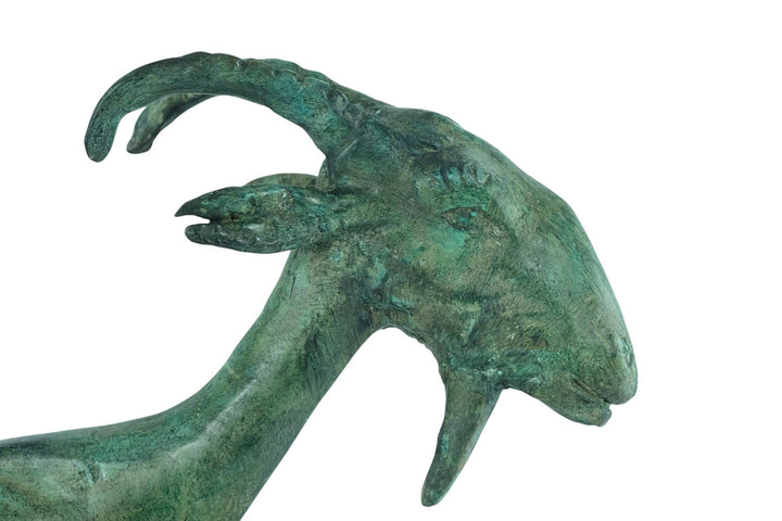 Bronze Sculpture of a Goat Inspired by Picasso Animal Art Statue Picasso Lovers Gift Contemporary Art Sculpture Pablo Picasso Goat La Chevre