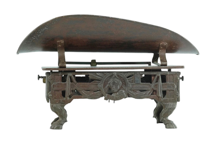 Rare Antique Iron Baby Scale on Goat Legs by Velot & Putzeys in Belgium Decorative Baby Scale Antique Baby Scale Vintage Decoration Iron Art