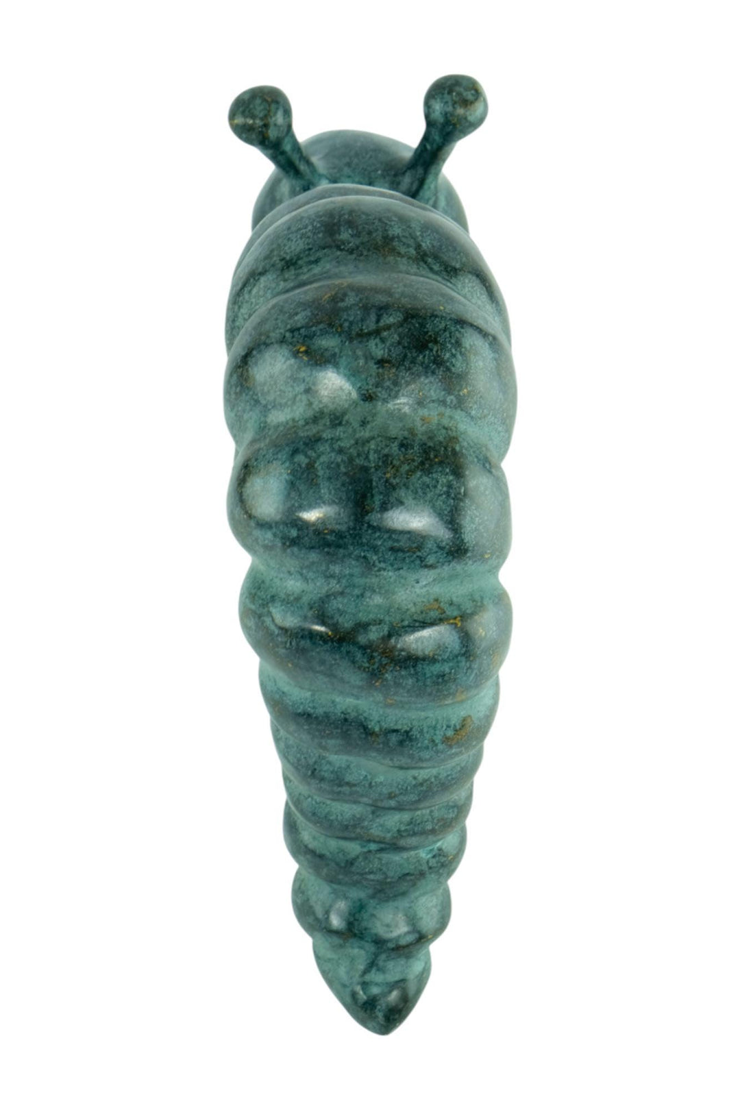 Bronze Sculpture of a Caterpillar Garden Sculpture Animal Art Statue Caterpillar Sculpture in Bronze Outdoor Animal Statue Bronze Statue