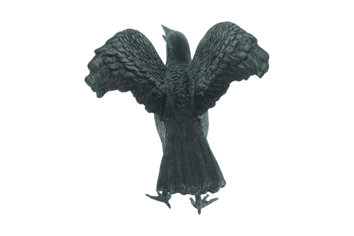 Lifesize Bronze Sculpture of a Raven Animal Art Statue Bronze Raven Sculpture Animal Sculpture Raven Lovers Gift Raven Bird Art Statue