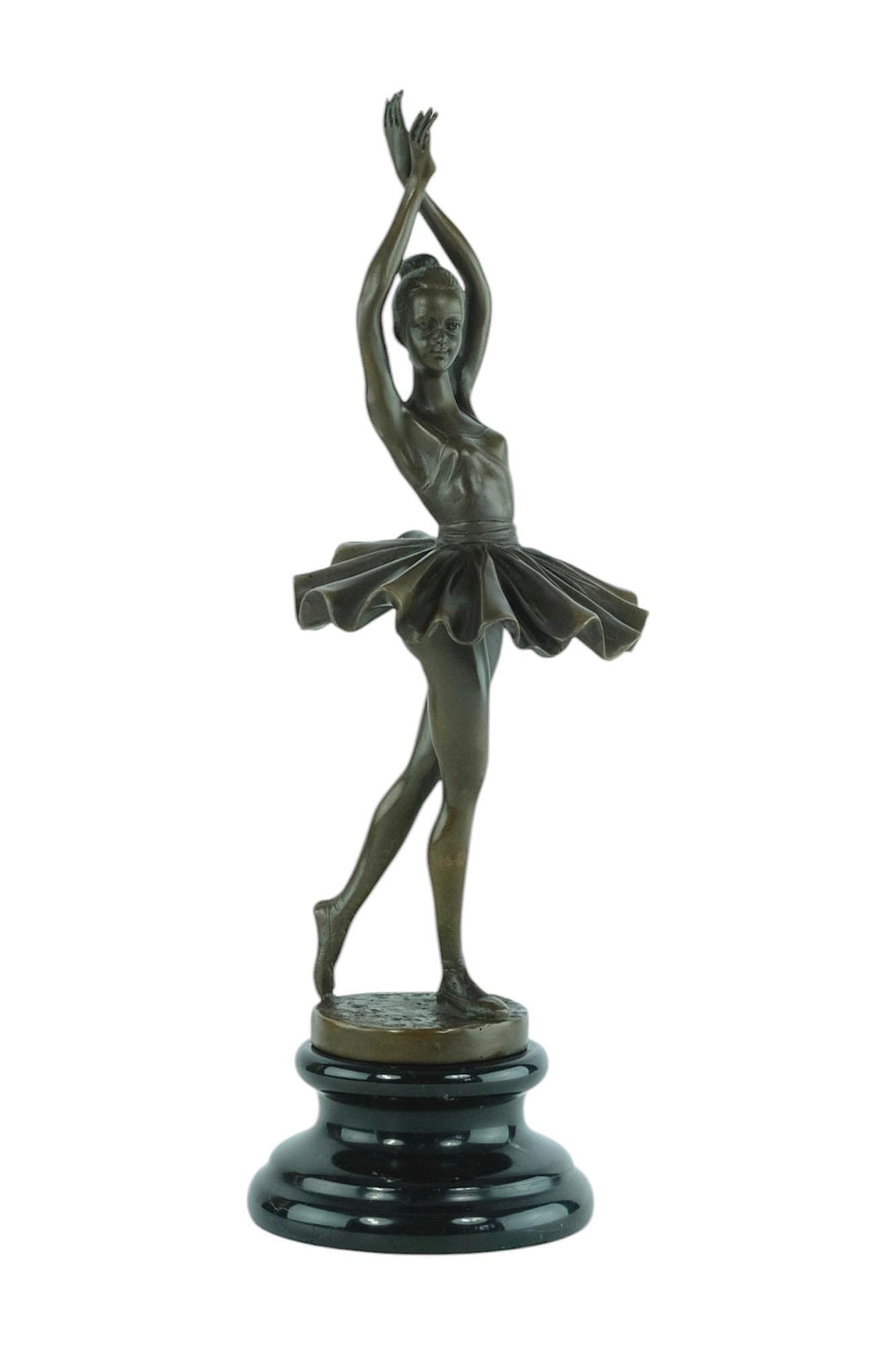 Bronze Sculpture of a Ballerina in a Graceful Pose Contemporary Art Statue Ballerina Gift Bronze Ballet Sculpture Milo Figurine Ballerina