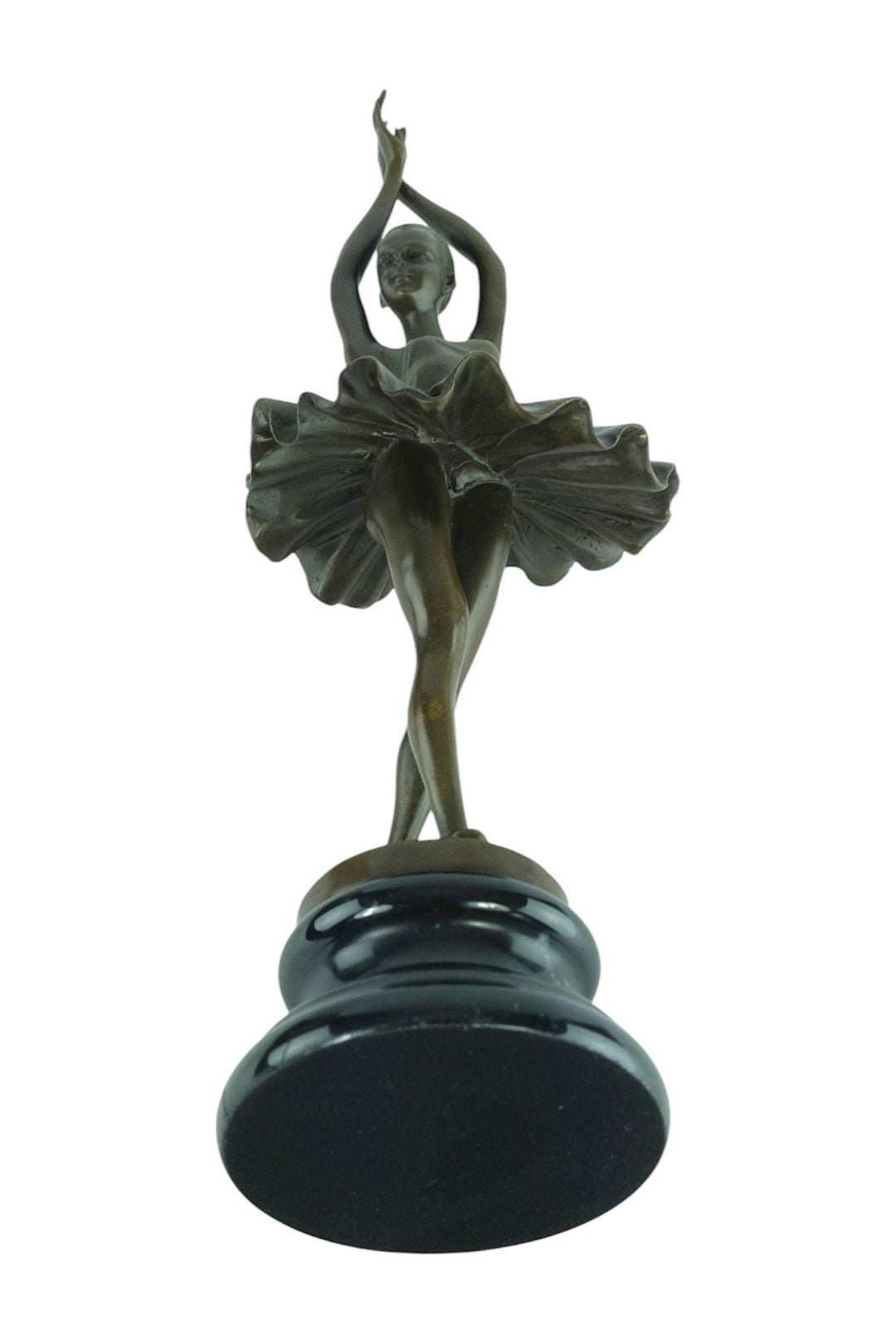 Bronze Sculpture of a Ballerina in a Graceful Pose Contemporary Art Statue Ballerina Gift Bronze Ballet Sculpture Milo Figurine Ballerina
