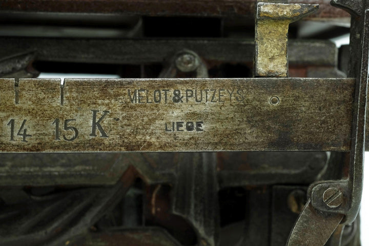 Rare Antique Iron Baby Scale on Goat Legs by Velot & Putzeys in Belgium Decorative Baby Scale Antique Baby Scale Vintage Decoration Iron Art