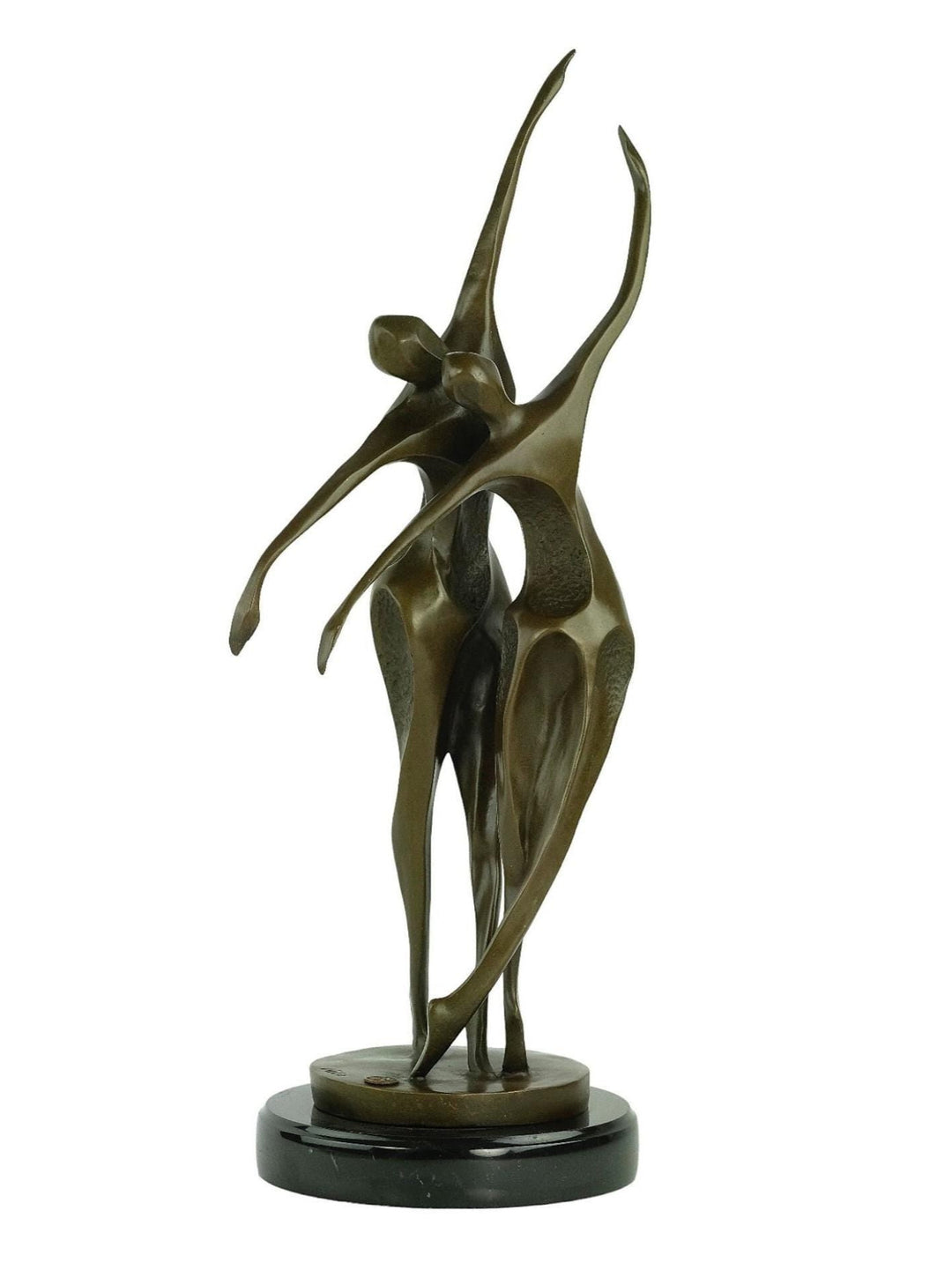Bronze Dancing Couple Sculpture Modern Bronze Dancing Statue Abstract Bronze Sculpture Dancing Decoration Bronze Couple Sculpture Dance Gift
