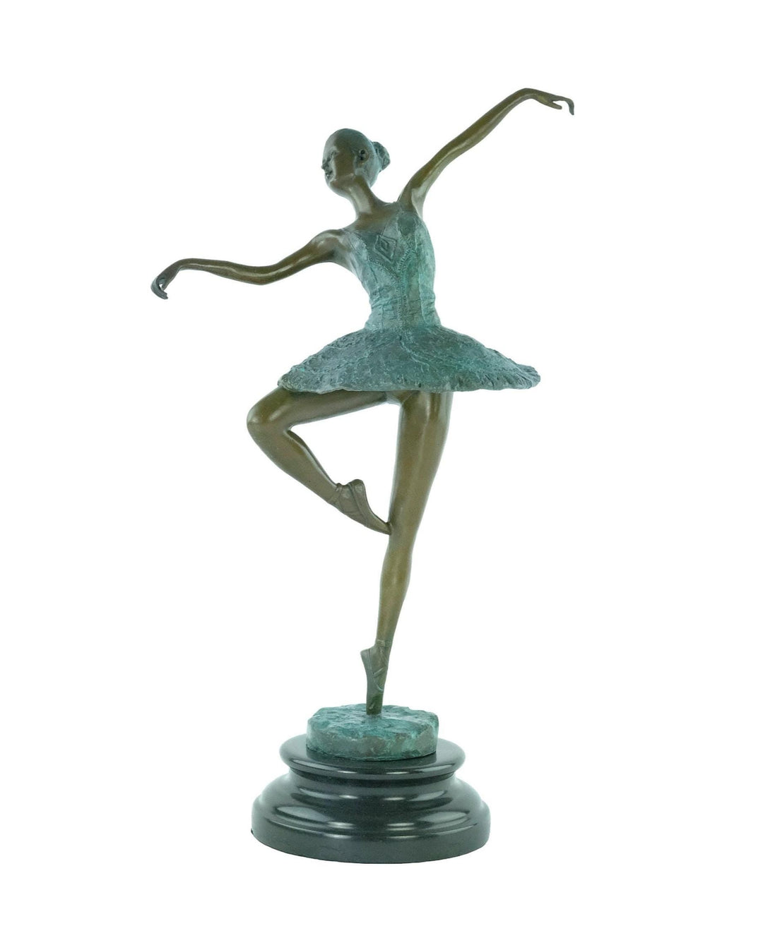 Bronze Ballerina Statue Contemporary Art Sculpture Bronze Ballet Dancer Sculpture Modern Art Figurine Dance Lovers Gift Milo Sculpture