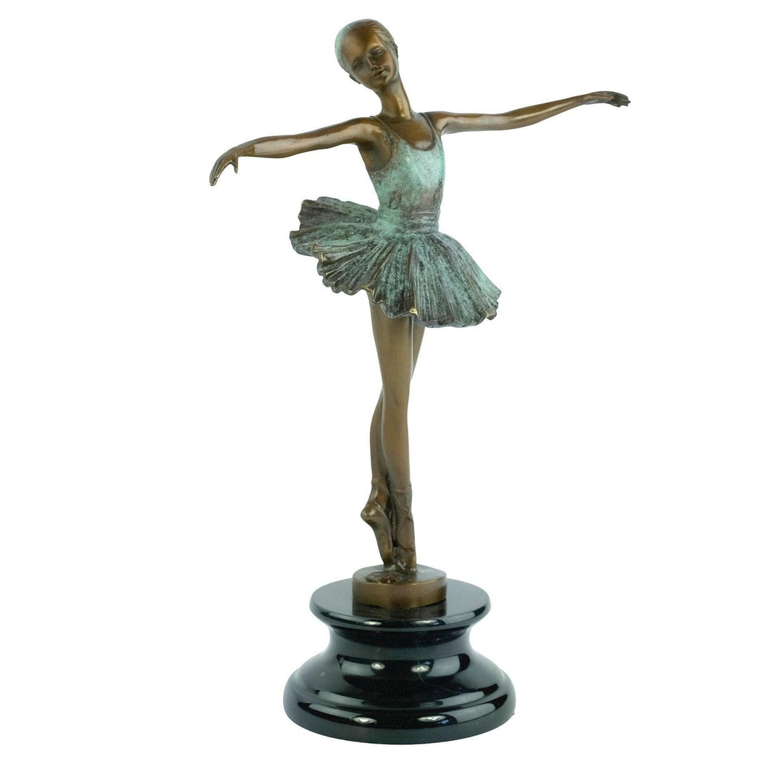 Bronze Ballerina Statue Contemporary Art Sculpture Bronze Ballet Dancer Sculpture Modern Art Figurine Dance Lovers Gift Milo Sculpture