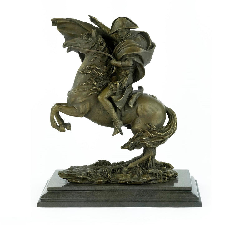 Bronze Sculpture of Napoleon on Horse Crossing the Alps Bronze Napoleon Statue Napoleon Art Bronze Art Sculpture Napoleon Collectable Figure