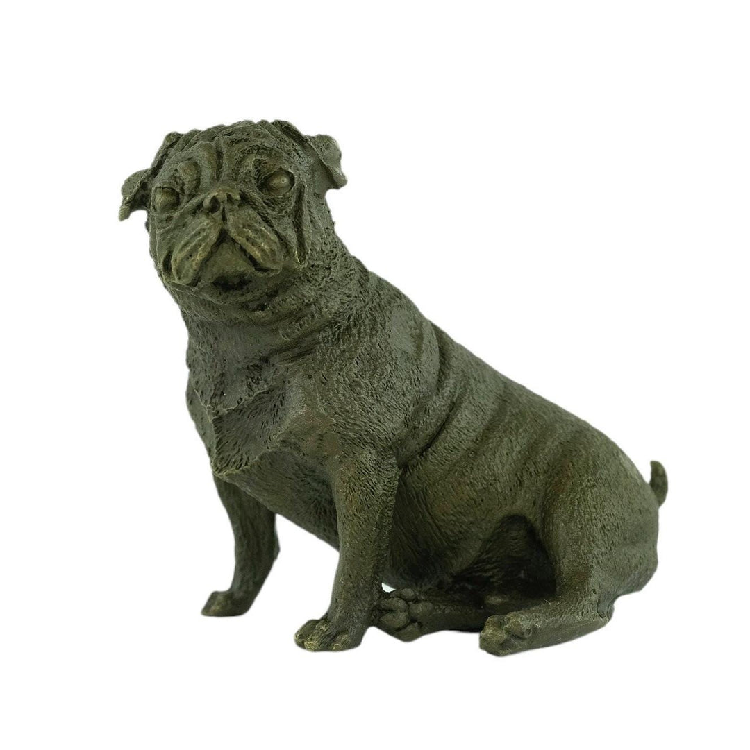 Bronze English Bulldog Sculpture Animal Art Figurine Sitting English Bulldog Sculpture Bergman Bronzes Viennese Bronze Dog Bulldog Gift