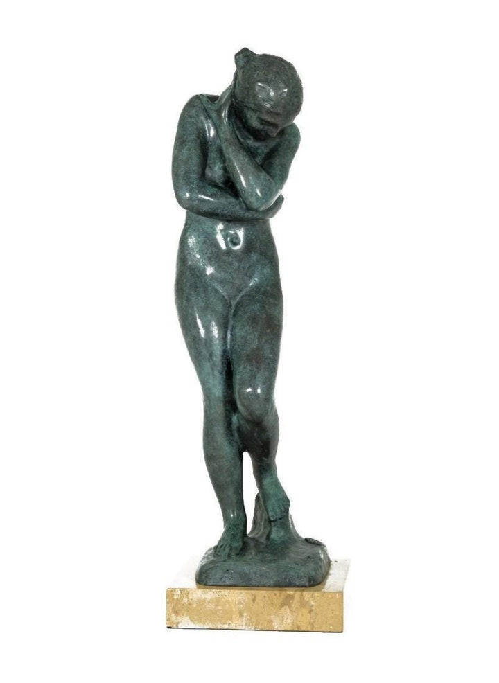 Bronze Eve Sculpture Rodin Art Statue Bronze Female Nude Statue Sensual Female Figurine Auguste Rodin Female Bronze Art Sculpture Classic